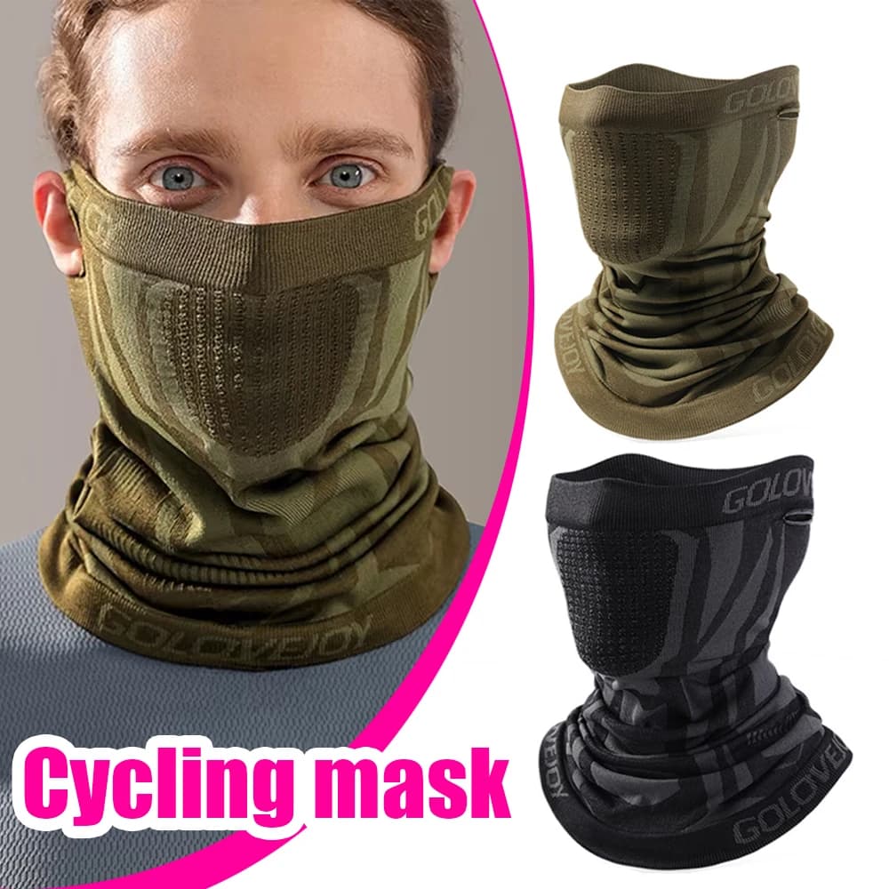 Maschera termica invernale Bandana per il viso Copri scaldacollo Ghetta Bicicletta Ciclismo Sci Sci Sciarpa per tubo Escursionismo Maschera traspirante per donna Uomo