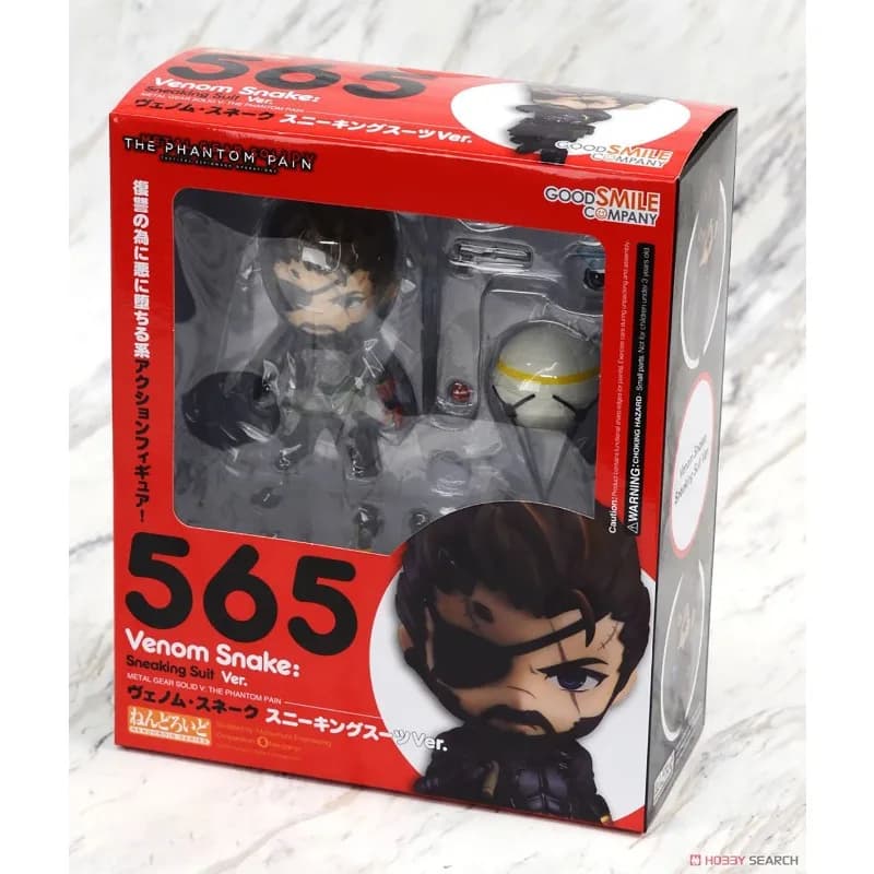 Action Figure Originale e Autentica della Good Smile Company, Nendoroid # 565) Metal Gear Solid V: The Phantom Pain - Costume da Snake Venom