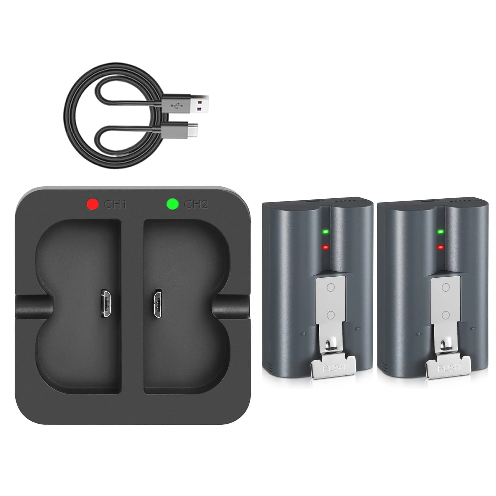 Batteria RV4 per Ring Video Doorbell 2/3/4, Ring Stick Up Cam Solar, sostituisce V4, Doorbell 3 Plus, Spotlight Cam, 6800mAh