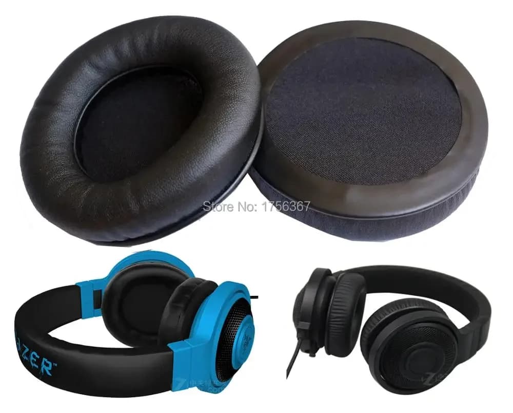 Replacement cover for Razer Kraken PRO Gaming headphones, 7.1 Chroma, Forged and headphone ear pads