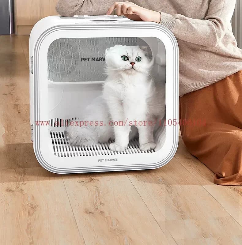 Asciugatrice per animali domestici H4H5, box automatico per asciugare il pelo di cani e gatti, uso domestico
