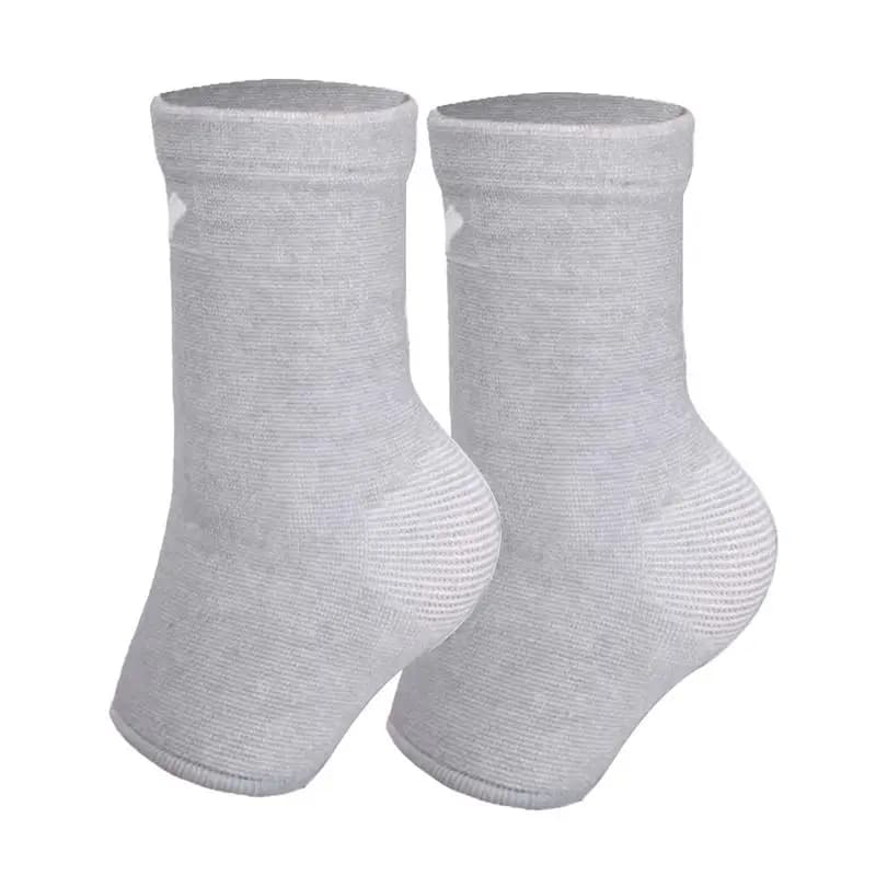 Manicotto di compressione per caviglia Manicotto di compressione per caviglia sportivo lavorato a maglia elastico Involucri per caviglia traspiranti Manicotto per caviglia di supporto