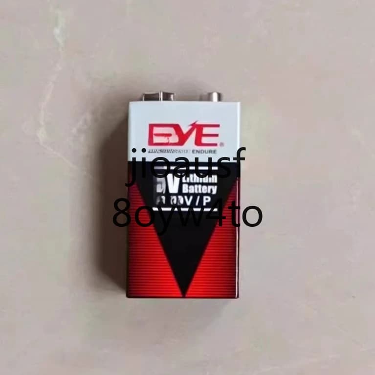 Batteria per allarme contatore elettrico al litio per rilevatore di fumo CR9V-P 9V 1200mAh