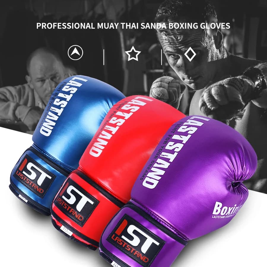 Professional Adult Sanda Boxing Gloves for Kids, Professional Training for Women Boxing, Set of Muay Thai Fighting Bags