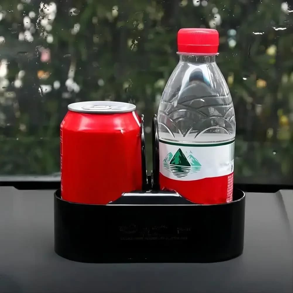 Universal Support for Car Truck Holders Water Beverage Support Double Hole Beverage Bottle Supplies for ABS Plastic Car Storage
