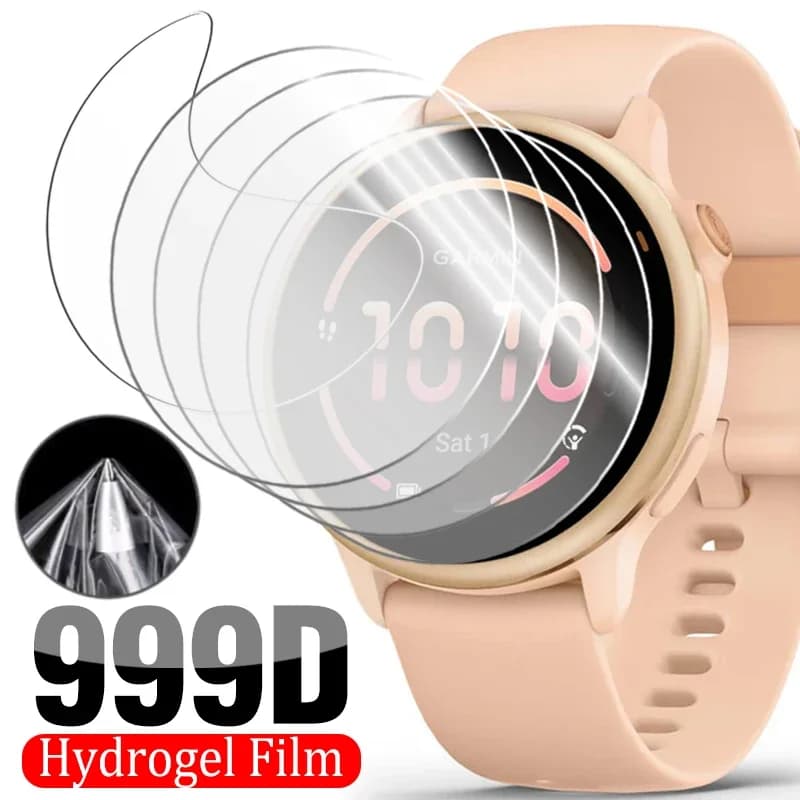 Soft screen protection for Garmin Vivoactive 6 5 Smartwatch Anti-scratch hydrogel TPU film for Garmin Vivoactive 5/Vivoactive 6