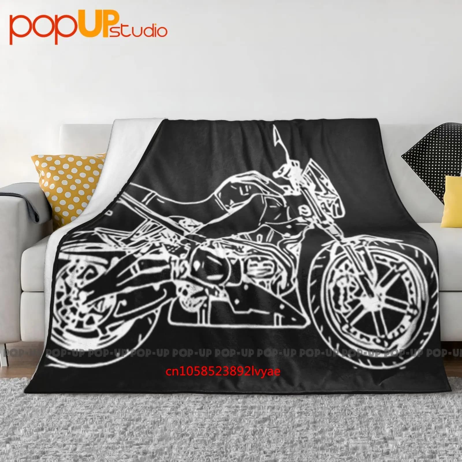 Buell Lightning Xb12S 2010 Premium Motorcycle Art Coperta ultra morbida Trapunta Copridivano invernale Copriletto