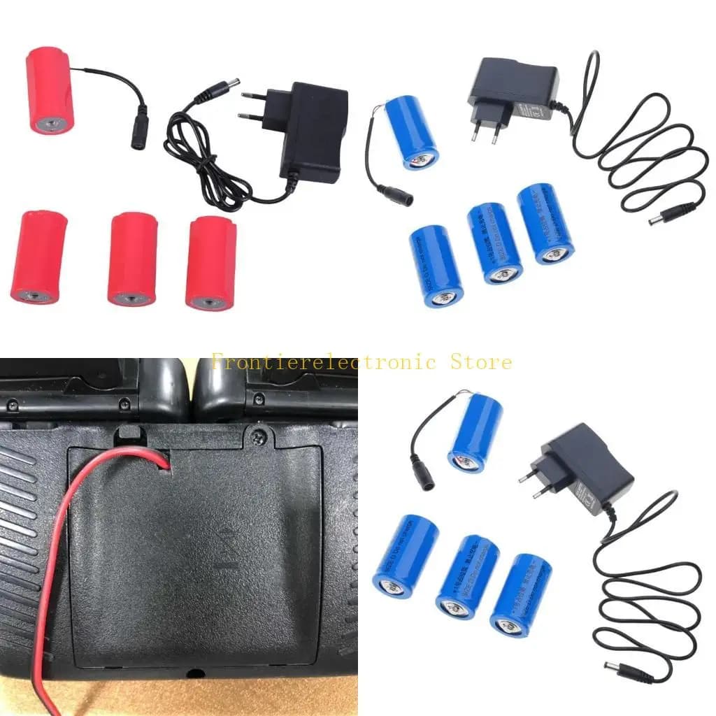 G8DB AC100V-220V a 6V LR20 Formato D Adattatore alimentazione per batteria fittizia per l'eliminazione della batteria