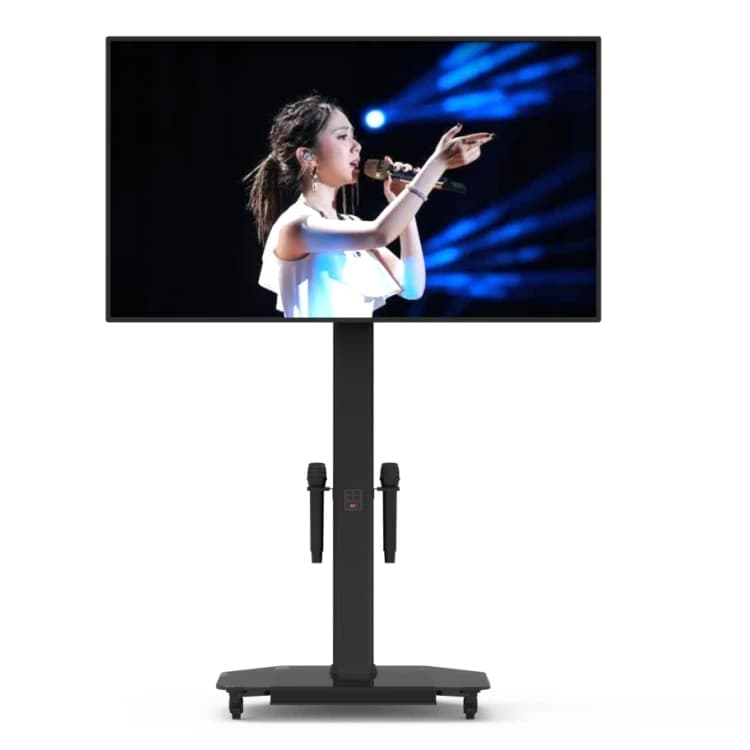 Impostazioni video dal vivo 32 43 50 55 Macchina all-in-one da 65 pollici per trasmissione in diretta attrezzatura per trasmissione in diretta per karaoke su grande schermo