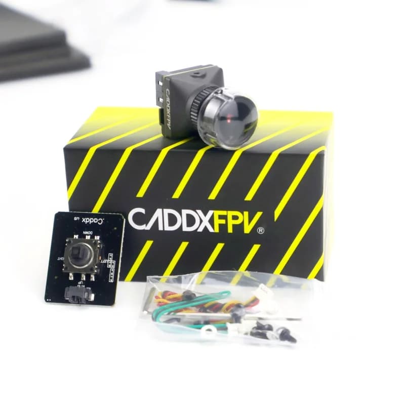 CADDX Ratel Pro FPV camera 1500 TV lines 16:9/4:3 NTSC/PAL 125° FOV night vision camera for remote control freestyle race drone