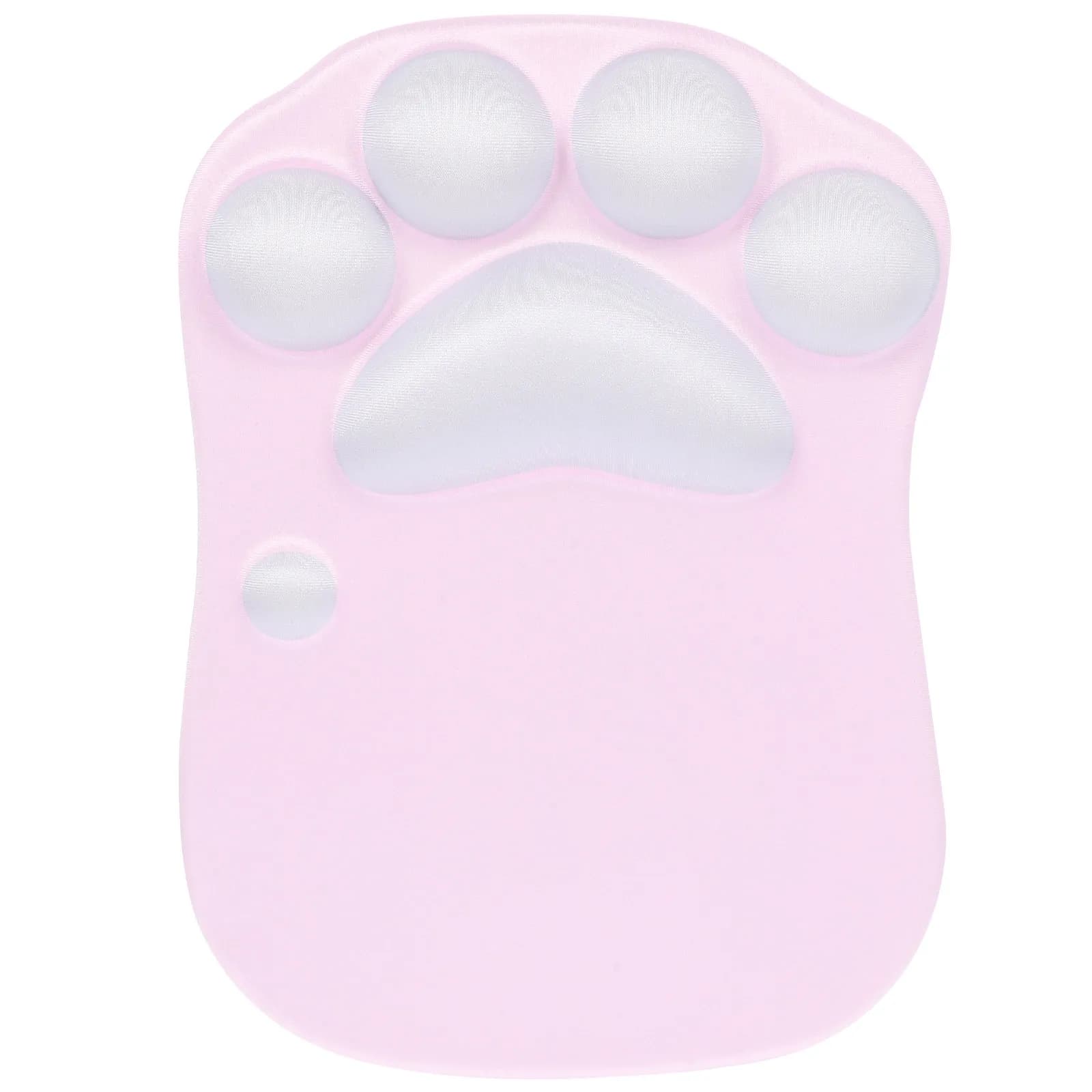Tappetino per Mouse Ergonomico a Forma di Zampa di Gatto in Silicone Premium con Supporto per il Polso, Design Antiscivolo per Ufficio, Casa, Computer e Laptop