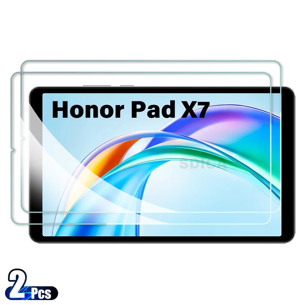 2 pezzi per Honor Pad X7 protezione schermo in vetro temperato tablet da 8,7 pollici pellicola protettiva antigraffio HD