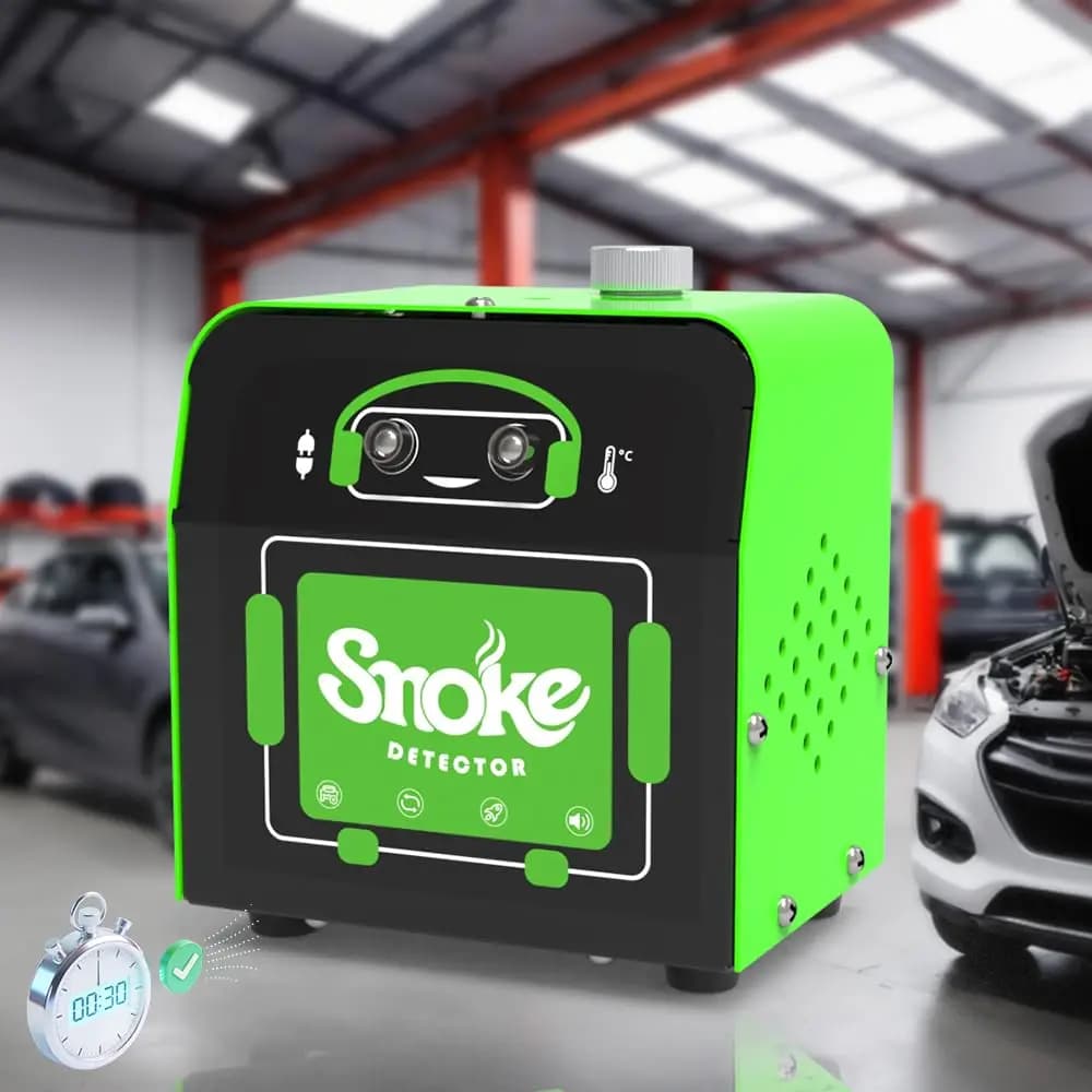 Rilevatore di perdite Solary Smoke Machine - Strumento diagnostico EVAP universale per officine di riparazione auto e tecnici di manutenzione