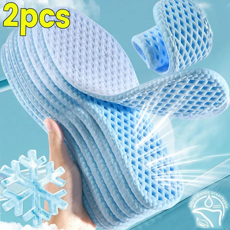 Solette Rinfrescanti e Deodoranti in Spugna, Solette Estive Assorbenti in Lattice Morbido per Uomo e Donna, per Scarpe da Corsa e Sport