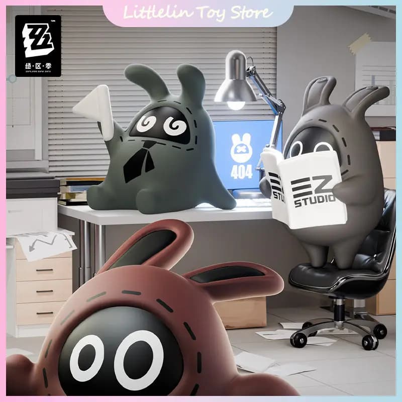 New Zenless Zone Zero Official Bangboo Work Diary Series Blind Box Mini Hanging Card Model Decor Toys Game Zzz Mystery Box Gift