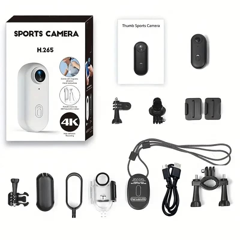 4K Action Camera Portable HD Bicycle for Cam Mini Video Digital Body Cameras for Motorcycle Professional Helmet Wifi on Accessories