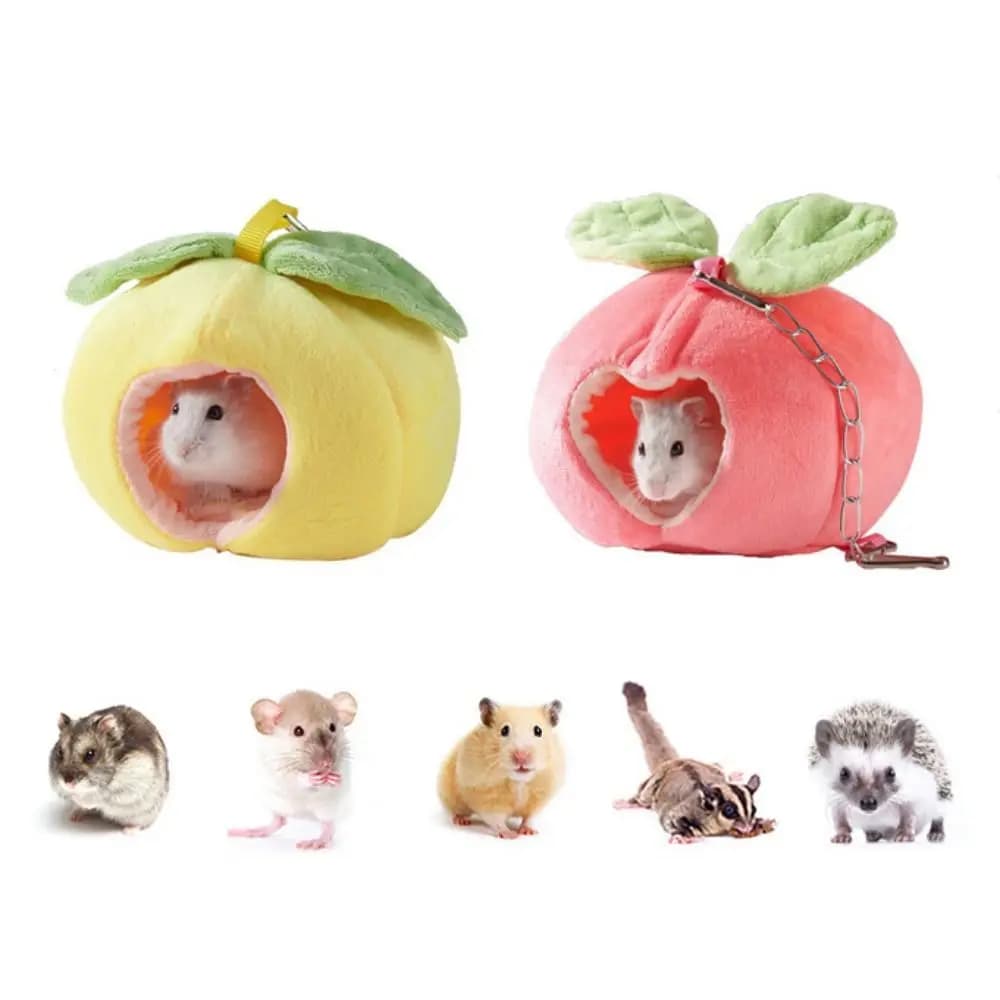 Soft rat mat, cute, hanging, hamster hammock, cartoon, warm hamster sleeping bag, soft nest for chills of India, curl / rabbit/ squirrel