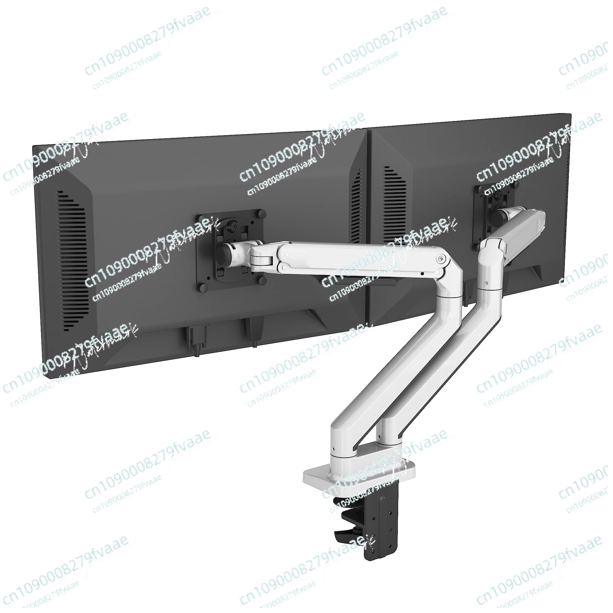 V8 Monitor a doppio schermo Supporto da scrivania pieghevole galleggiante con sollevamento rotante universale telescopico regolabile in altezza