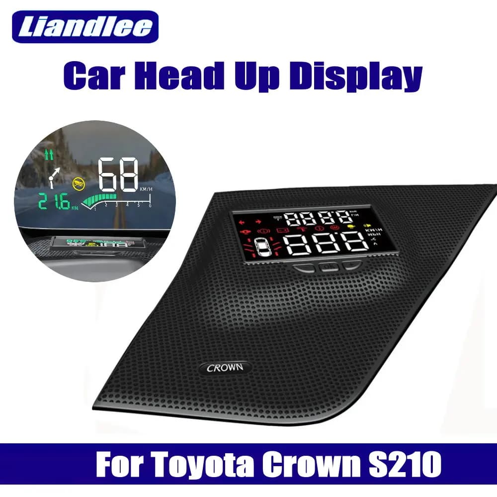 Display Head-Up HUD per Auto Toyota Crown S210/S220 2012-2023, Accessori per Proiezione su Parabrezza
