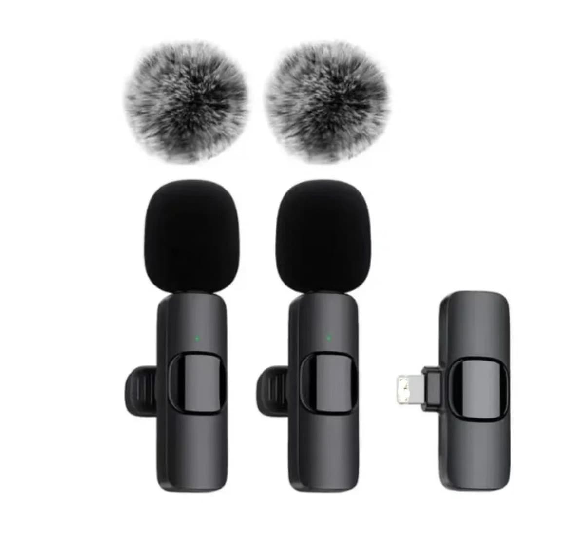 Wireless Lavalier Microphone With Type-C Interface Plug & Play Recording Mic Compatible With Smartphones Computers And Cameras