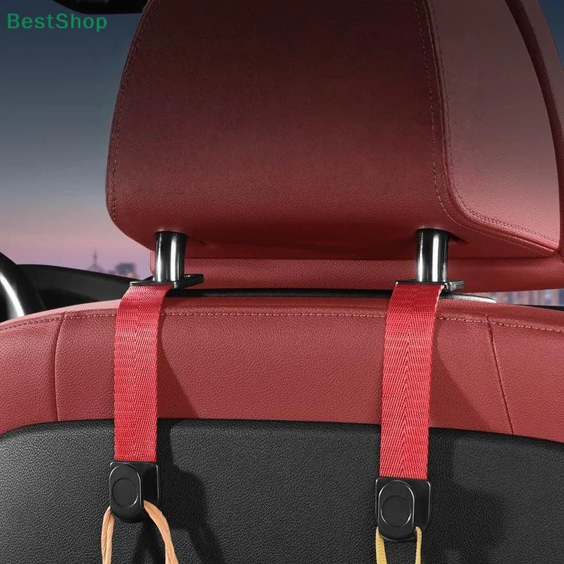 ♥ 2 clip per supporto per organizer per schienale per seggiolino auto, ganci per fissaggio automatico, accessori interni per riporre auto