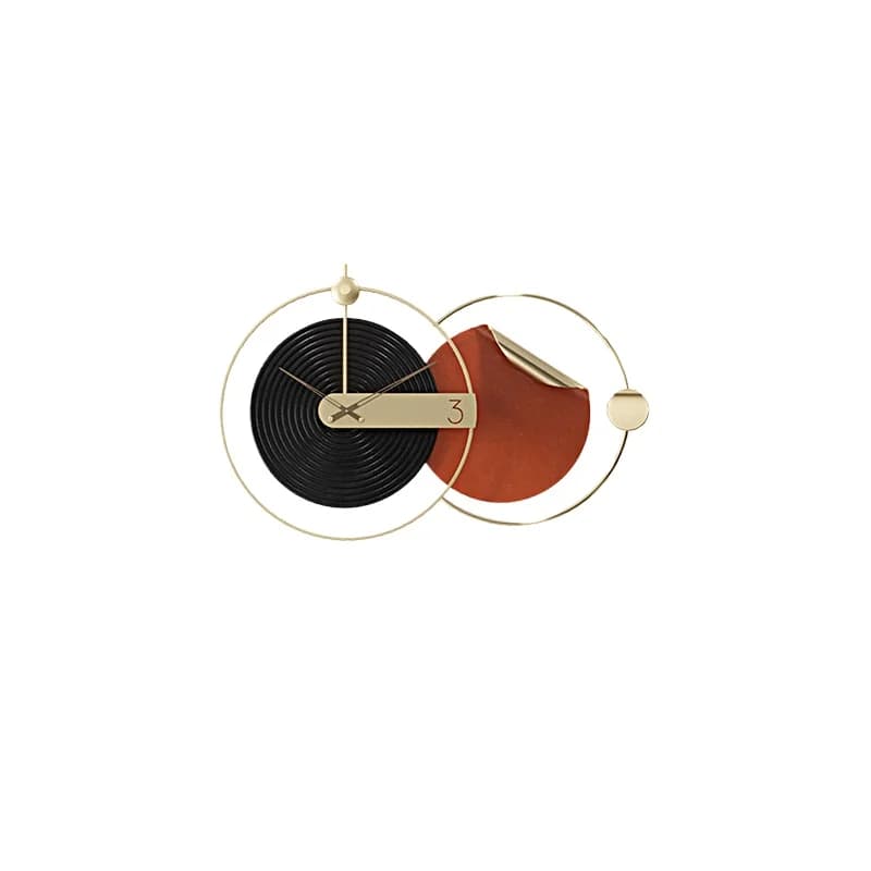 Simple living room personalized clock light luxury fashion decorative painting home watch wall atmosphere modern