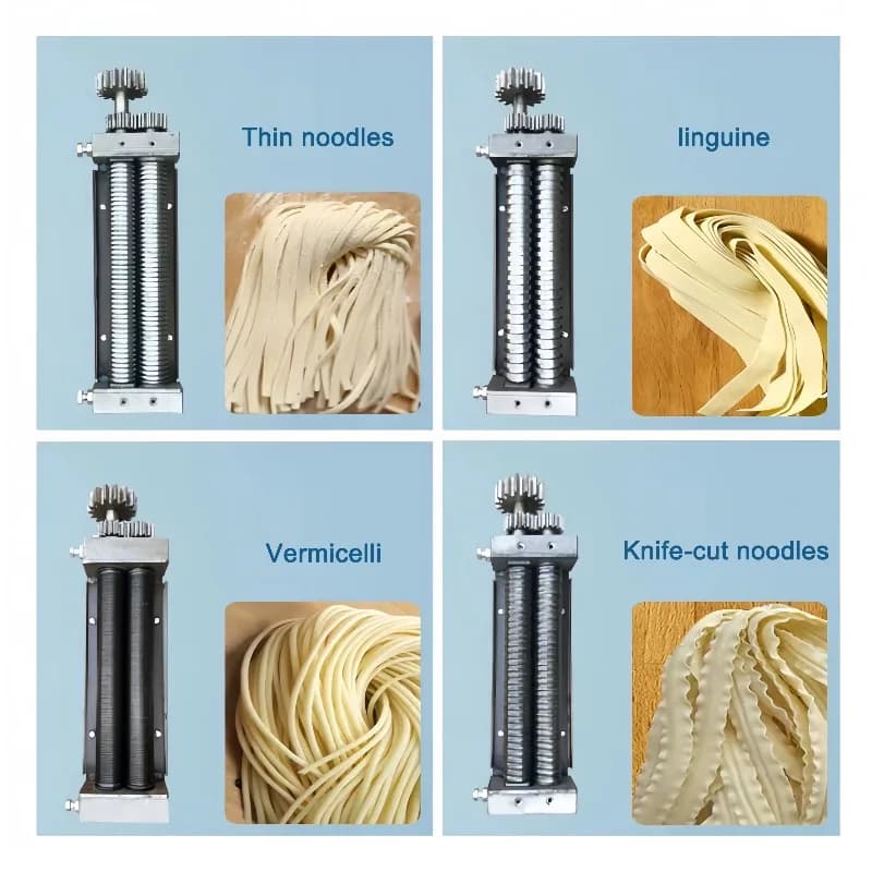 Customized Commercial Electric Pasta Processing Machine Stainless Steel Automatic Fresh Noodle Making Kitchen Equipment