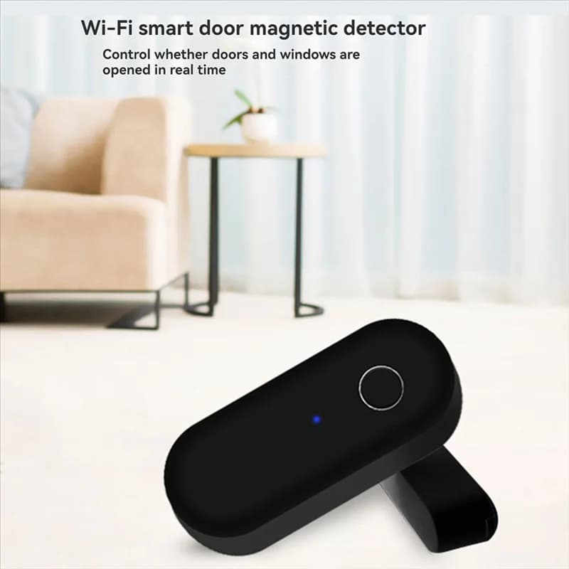 PHILE-Tuya Sensore porta intelligente Rilevatore finestra di sicurezza domestica Sensore porta Interruttore Maniglia Sensore contatto allarme finestra