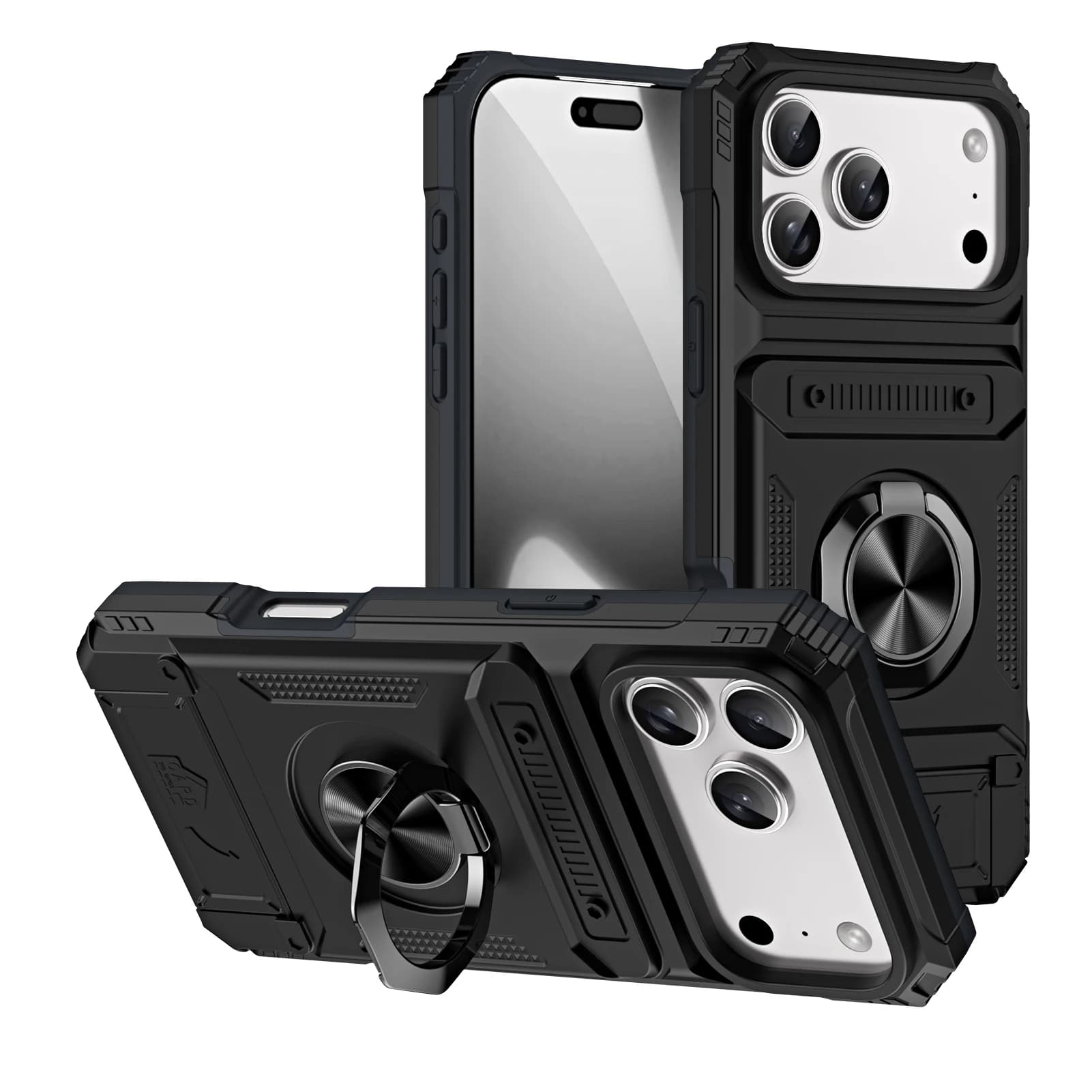 Custodia protettiva con tasca per carte di moda per Iphone 17 Pro Max 16 17 Air 15 14 Plus 13 Pro Iphone17 Iphone16 Iphone15