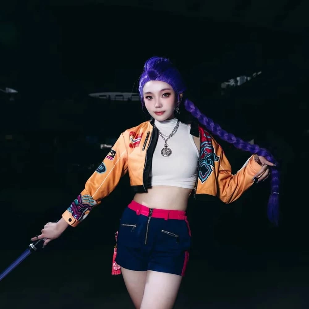 Natale Witch Hunt K-pop Korean Wave cosplay, costume per adulti per bambini Rumi, anime, costume per spettacoli cinematografici e televisivi