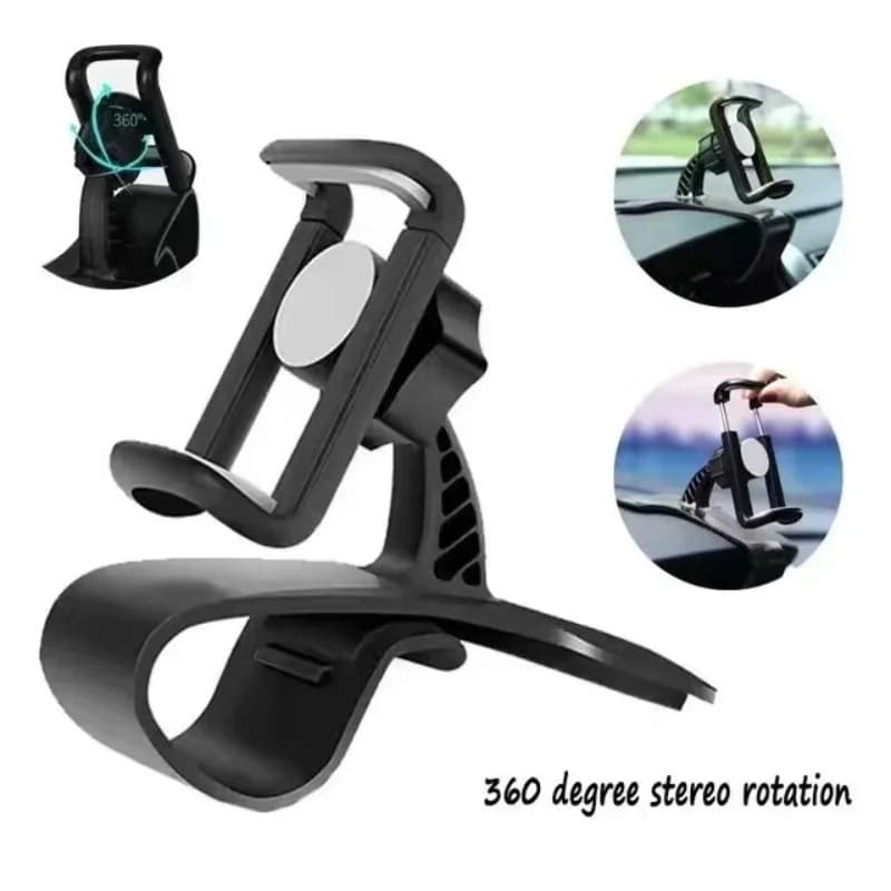 For Phone Multi-Functional Universal Car Mobile Phone Holder Easy Clip Mount Stand Panel Dashboard GPS Navigation Bracket Holder