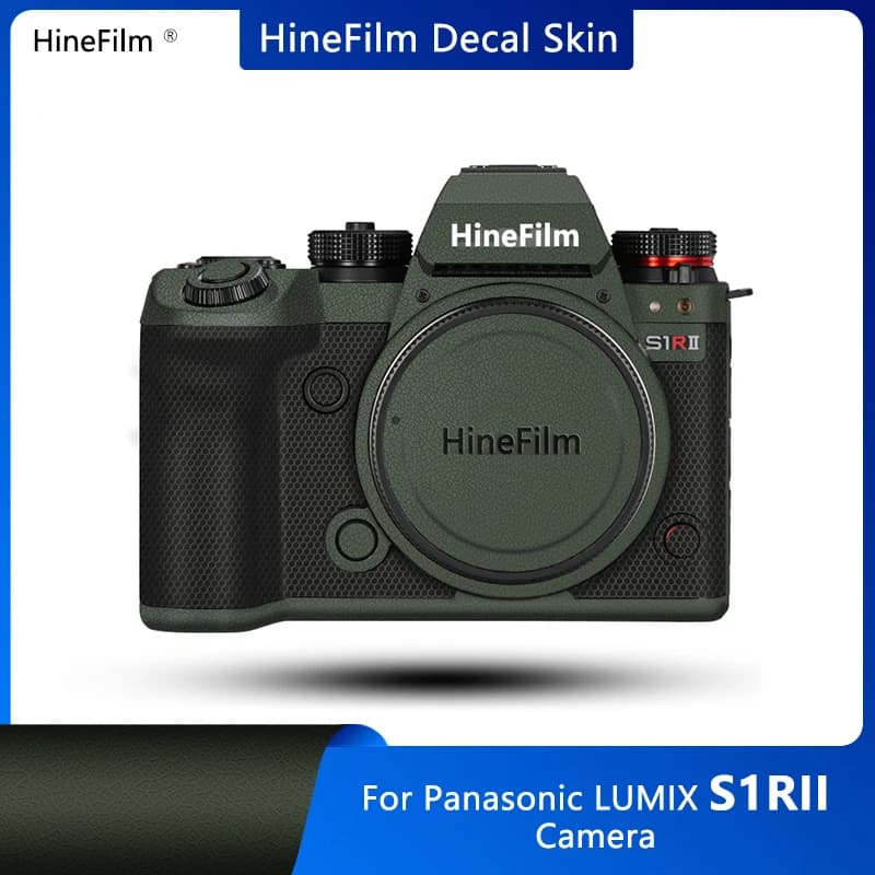 Hinefilm Skin for Lumix S1RM2 Camera Decal Skin for Panasonic S1RII Wrap Cover DC-S1RM2 Camera Sticker S1R2 Camera Skin