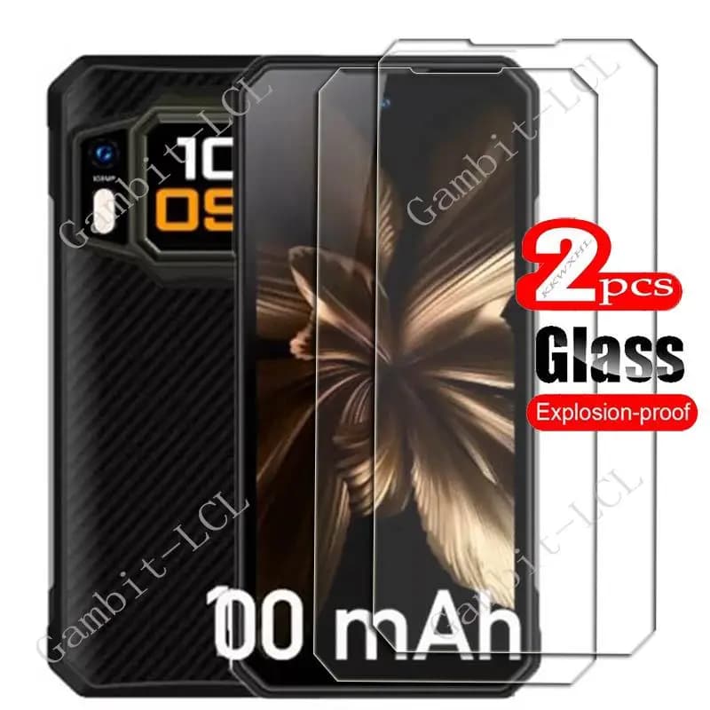 2 pz per Oukitel WP30 Pro 6.78 "vetro temperato protettivo su muslimexp30pro copertura della pellicola protettiva dello schermo