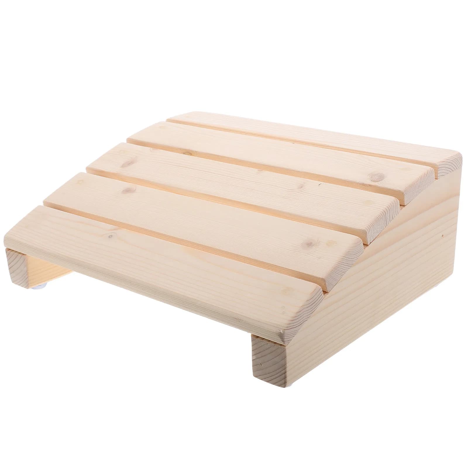 Sgabello per Pianoforte in Legno per Bambini, Poggiapiedi Ergonomico con Cuscino Confortevole, Poggiapiedi per Principianti per l'Apprendimento Musicale a Casa, Sgabello per Bambini
