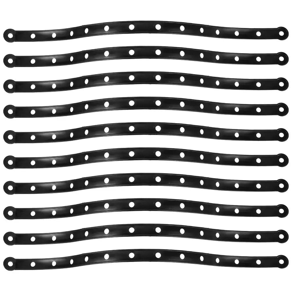 10Pcs Plastic Hanger Connecting Strips Sturdy Clothes Display Organizer Strips for Clothing Stores Hanger Accessories