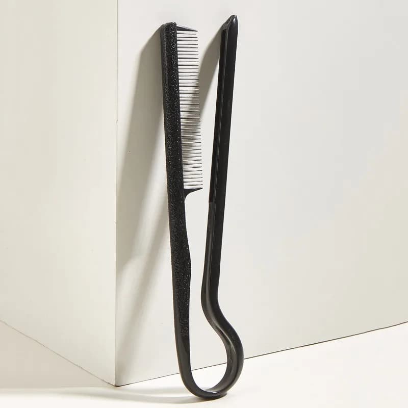 V-shaped Korean smooth hair comb Foldable hair comb Hairstyle comb Natural hair roots Soft hair tool Combs for smoothing