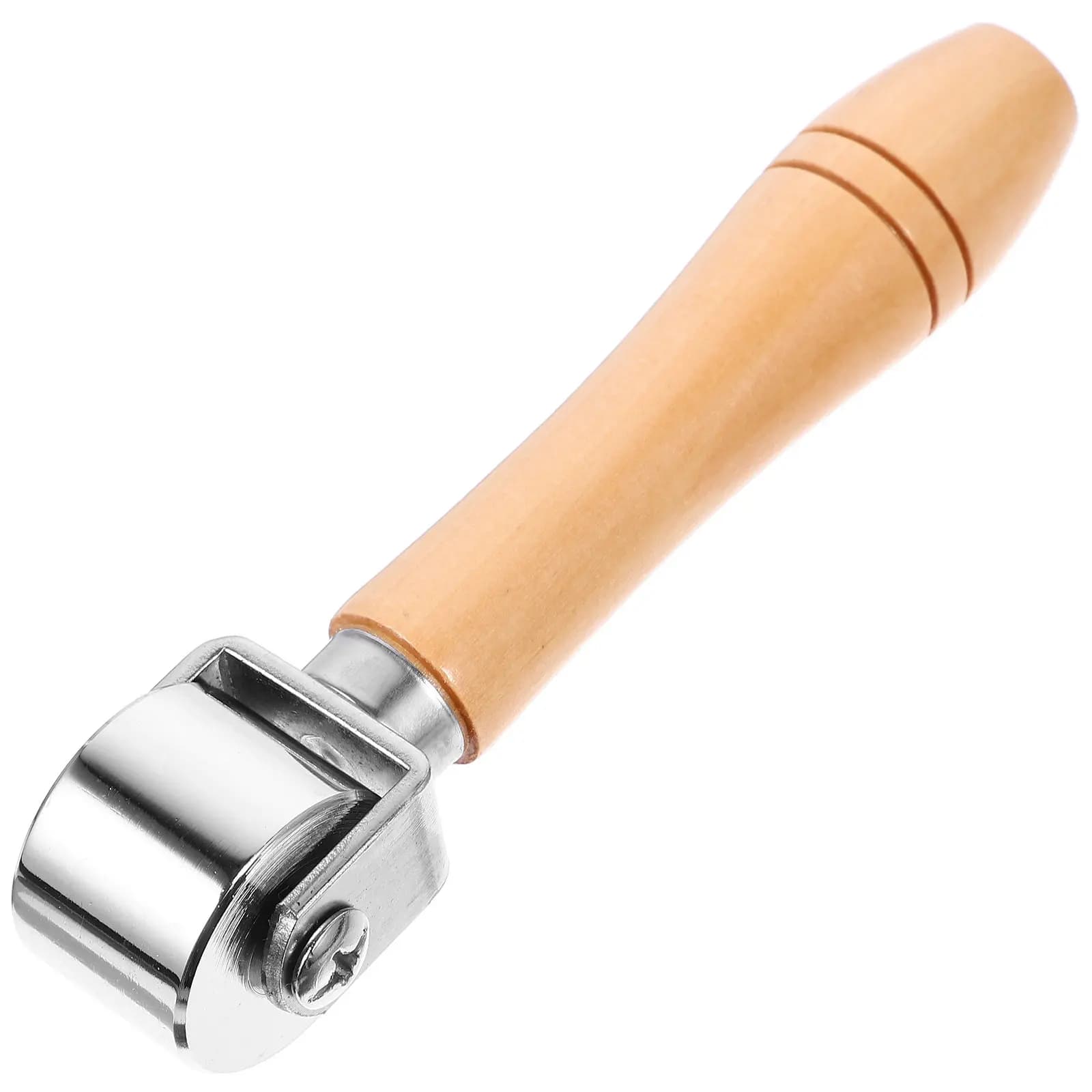 Rullo per Cuciture Portatile con Manico in Legno per Quilting, Bordatura, Arricciatura, Scarpe, Borse, Artigianato