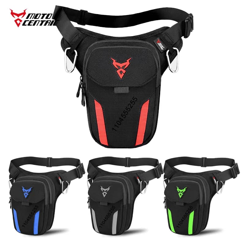 Marsupio per moto Marsupio per petto Borsa per gamba impermeabile Cintura regolabile Borsa per coscia multifunzionale per riporre strumenti universali