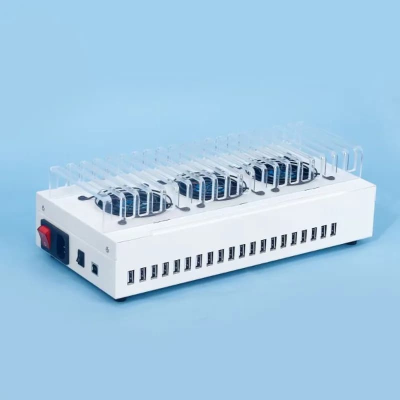 Docking station multiporta USB per ricarica e trasferimento dati, hub per cellulari, proiezione dello schermo, macchina per matrice sincrona Android.