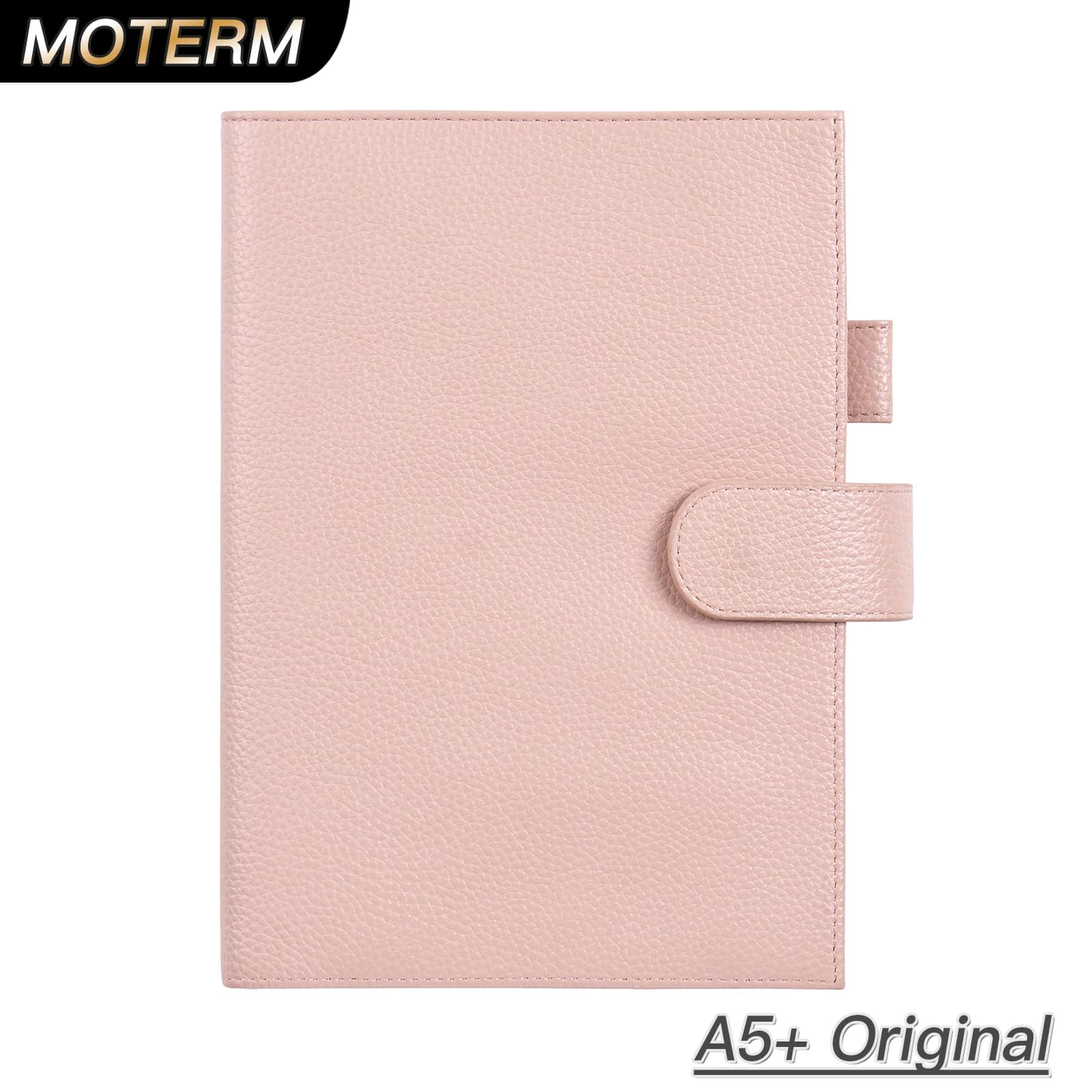 Moterm Original Series A5 Plus Cover for Hobonichi Cousin A5 Notebook Genuine Pebbled Grain Leather Planner Organizer Agenda