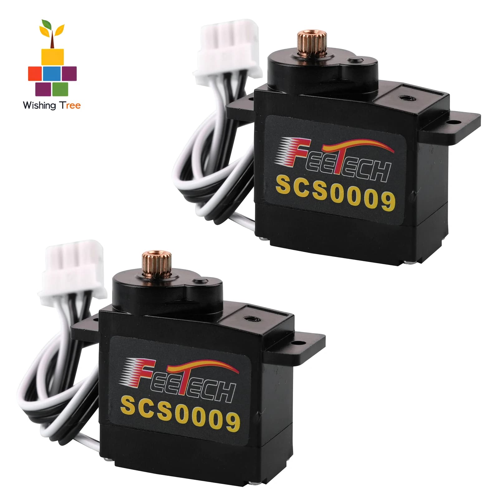 Feetech SCS009 Micro Servo 2.3kg.cm Metal Gear 9g Lightweight for RC Helicopter/Robot/STEAM Education