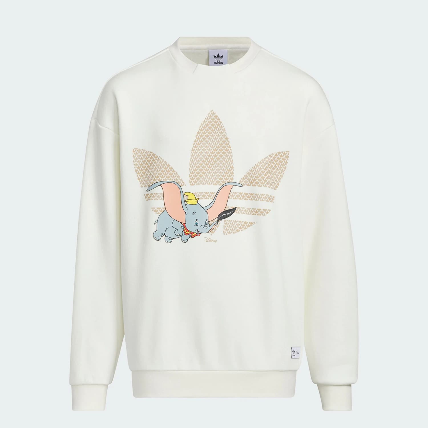 Adidas genuine Trefoil Boys Loose Round Neck Pullover Sport Hoodie IX4355