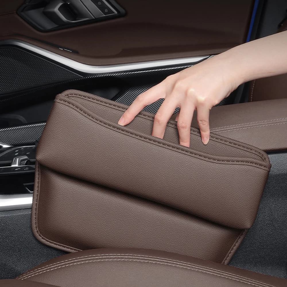 Multifunctional Car Front Seat Slit Catcher Side Seat Gap Filler Organizer Special Seat Crevice Storage Box Interior Accessories