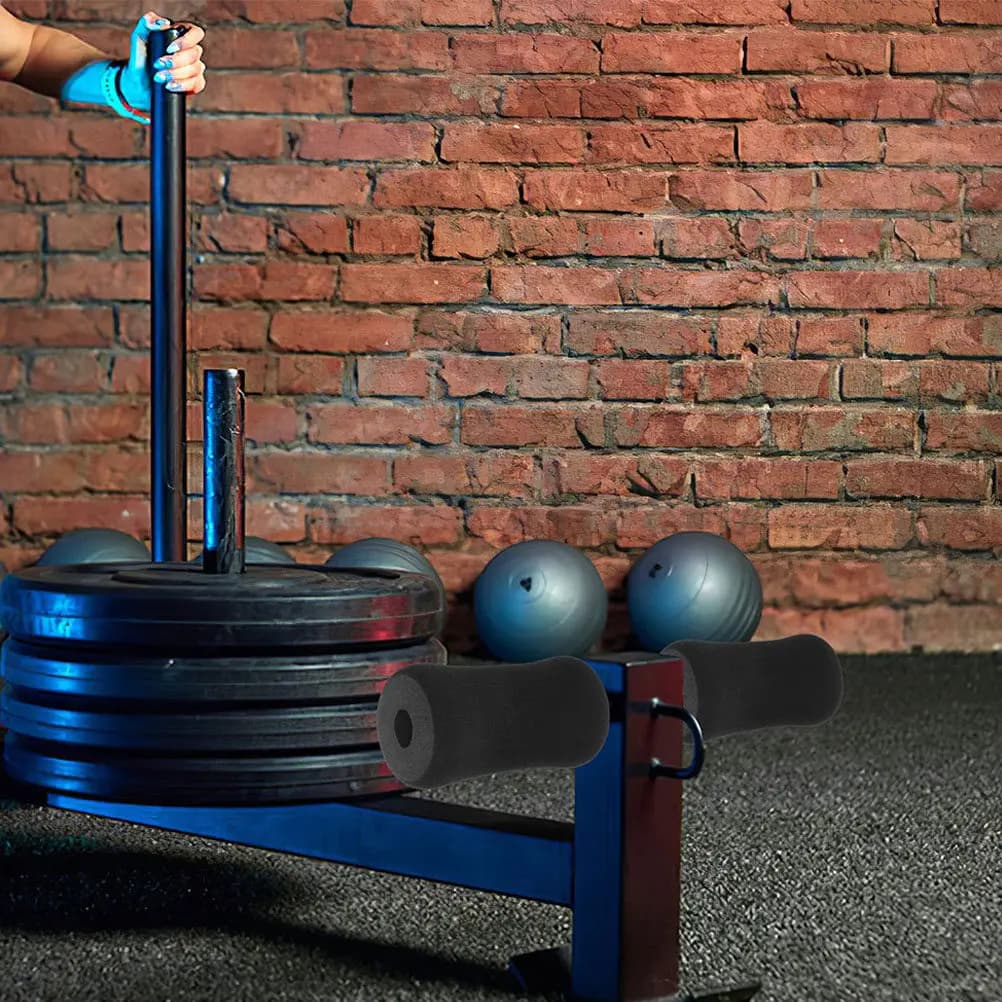 6 Pezzi Coperture in Schiuma per Rulli di Estensione Gambe, Cuscinetti di Ricambio per Attrezzi da Palestra, Accessori per Allenamento Addominali