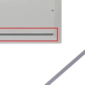 【buji3c】 1Pc Striscia di Gomma Del Computer Portatile Per Elitebook 830 735 G7 G8 FAI DA TE Fondo Del Piede Pad Antiscivolo Paraurti Piedi Striscia Accessori Per Laptop