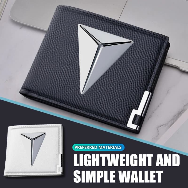 Men's Wallet Short Leather Credit ID Card Holder Billfold Purse For Deepal Changan SL03 SL0 S7