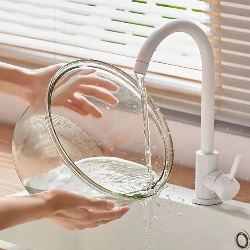 7L Clear Glass Air Fryer Multifunctional Electric Air Fryer Far-Infrared Triple Heating Tempered Glass Bowl Modular Design