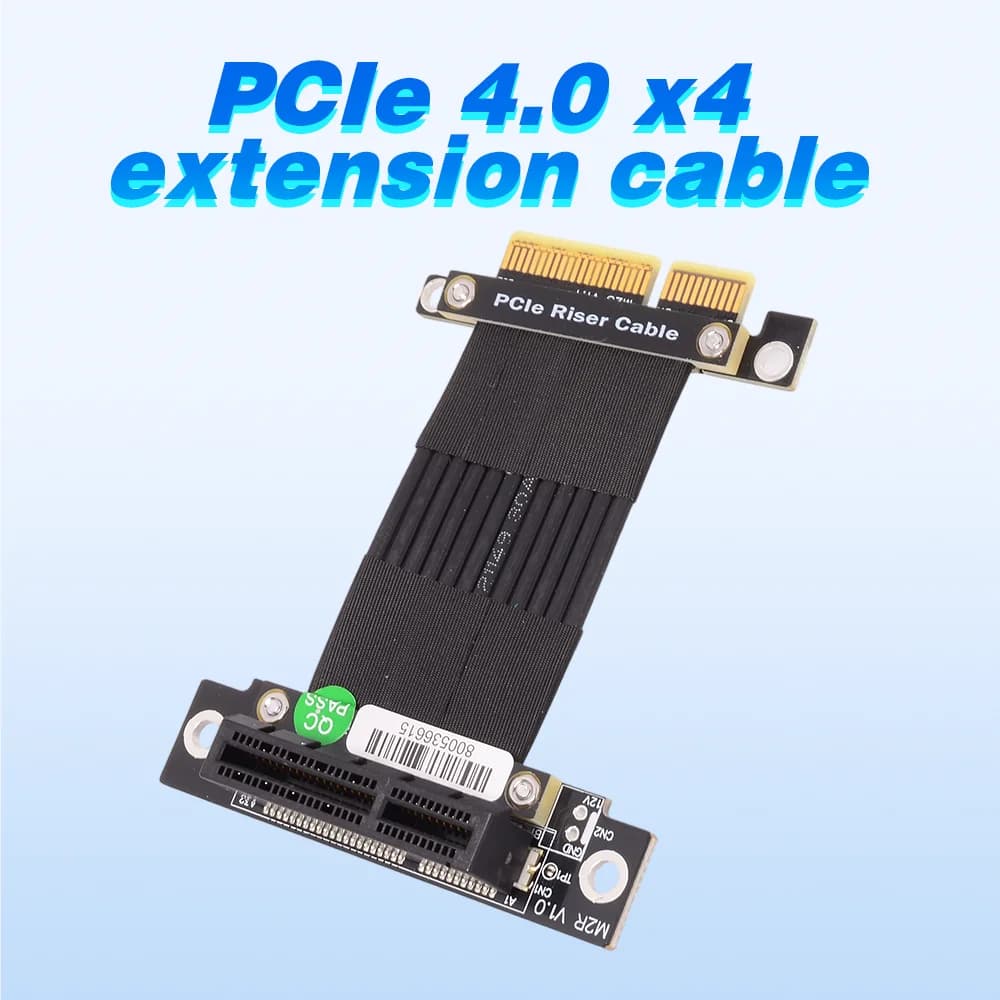 ADT PCI-E 3.0 /4.0 X4 a X4 Cavo di prolunga PCI Express 4x Cavo riser Extender Converter Adattatore Scheda di acquisizione per NVMe SSD USB