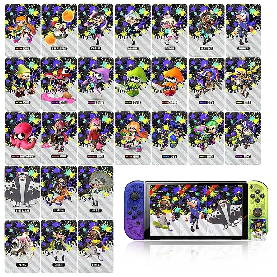 Ultimo popolare gioco di tiro ad azione con pittura a olio di terza persona NFC piccola carta Gioco di carte da collezione