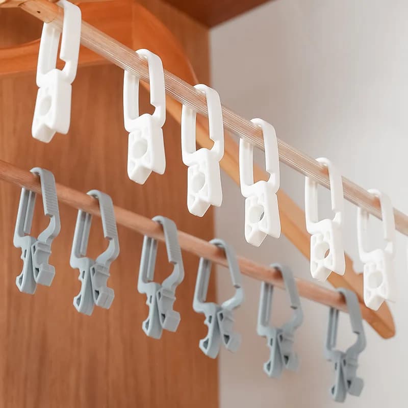 Clip in plastica per asciugare i vestiti, asciugare i vestiti per la casa, calzini piccoli ganci fissi antivento